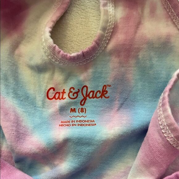 Cat & Jack Pink and Blue Tie-Dye Tank Top - Picture 3 of 3